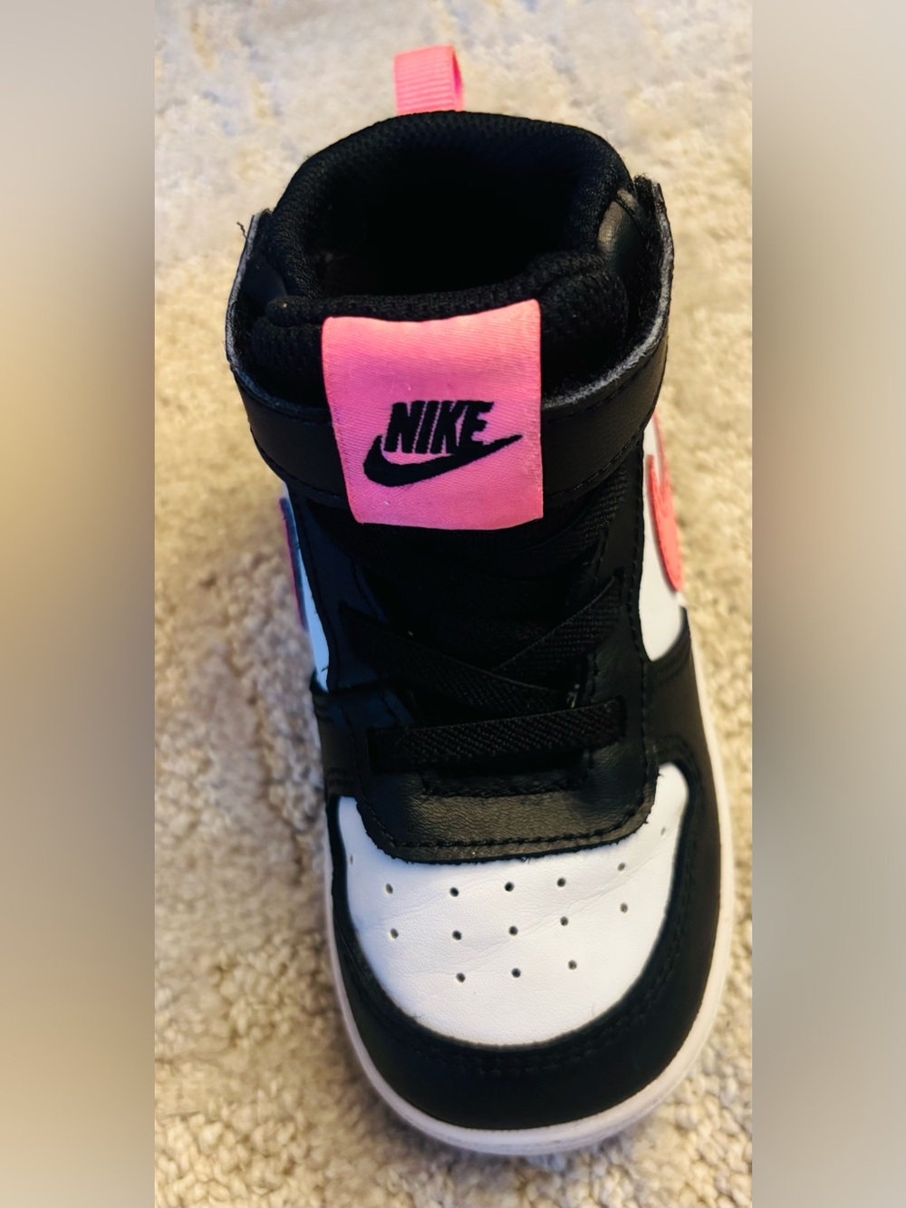 Nike Court Borough Mid 2 Sneakers (Toddler 8C) - Picture 8 of 8